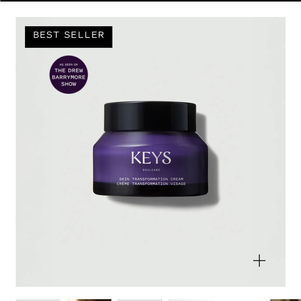 NWT Keys Soulcare skin transformation cream